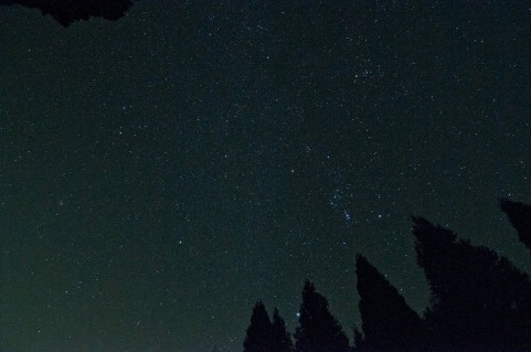 夜間パックで星を見に行こう！